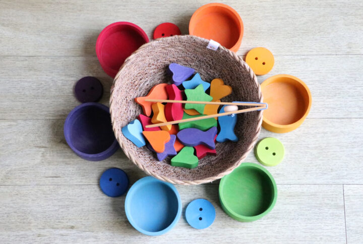 Toy, earmuffs and dummy